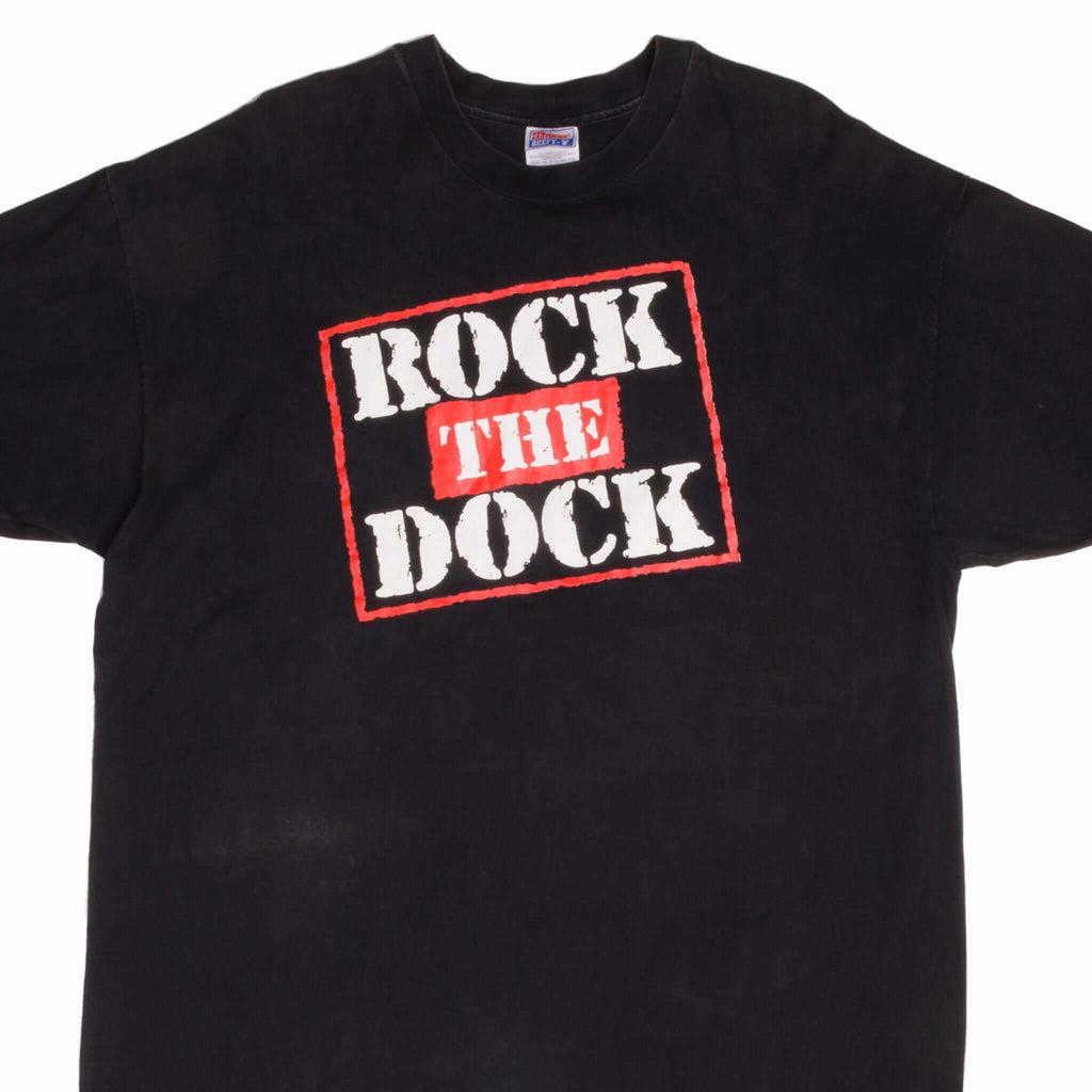 VINTAGE VAN HALEN ROCK THE DOCK TEE SHIRT 1998 SIZE 2XL