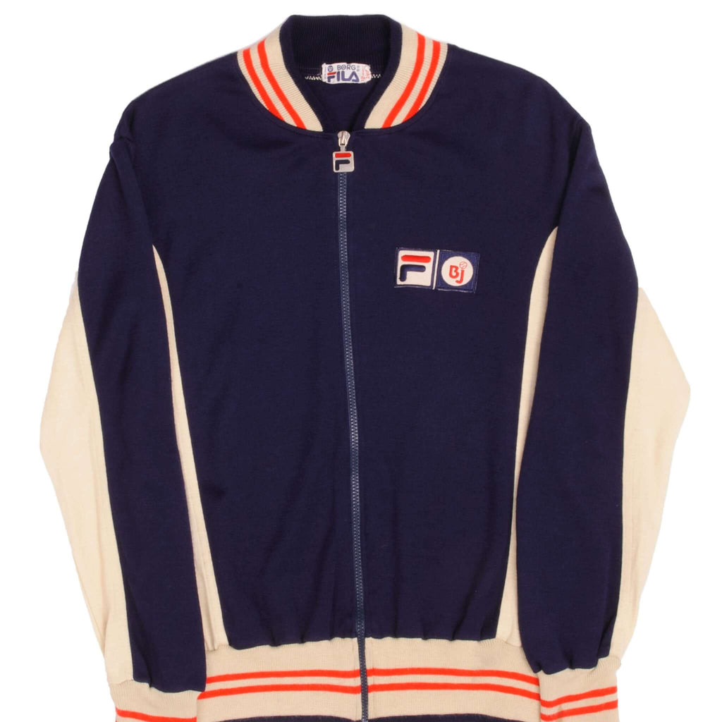 Vintage Fila Settanta Mk1 X Bjorn Borg Light Jacket 70S 80S Size 42 Large Made In Italy