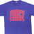 Vintage Purple Nike Force Tee Shirt 1987-1994 Size L With Single Stitch Sleeves. Made In USA