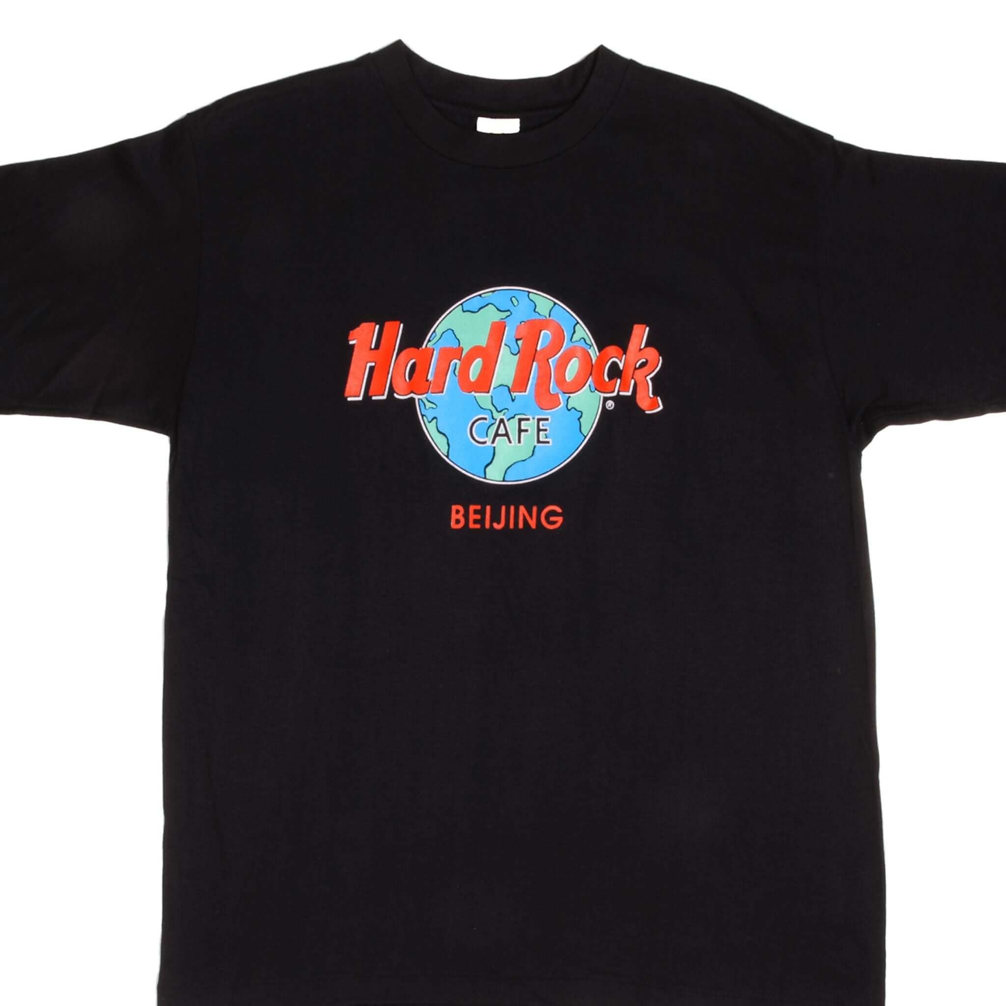 Vintage Hard Rock Cafe Beijing Tee Shirt Size XL With Single Stitch Sleeves.