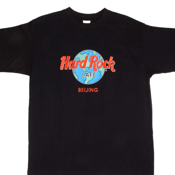 Vintage Hard Rock Cafe Beijing Tee Shirt Size XL With Single Stitch Sleeves.