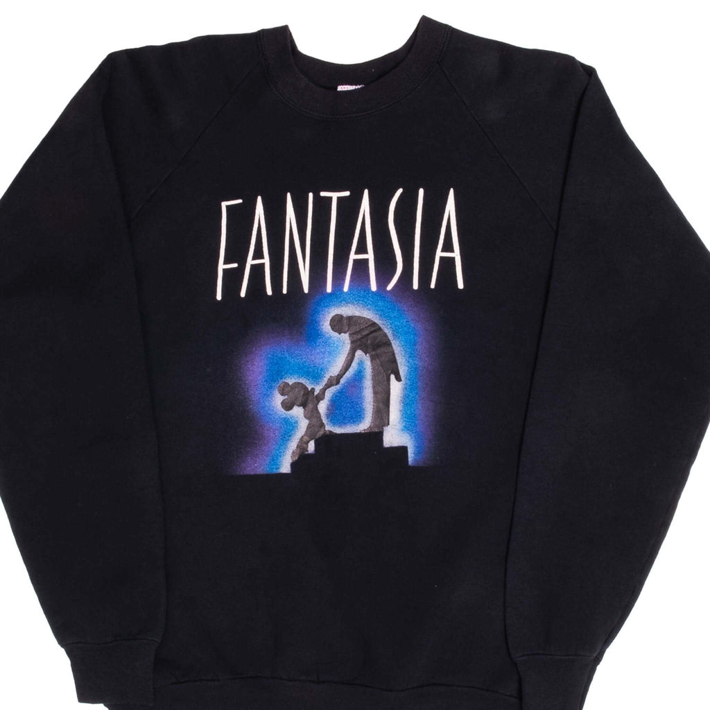 Vintage Disney Fantasia Mickey Mouse Sweatshirt 1990S Size Large Made In USA