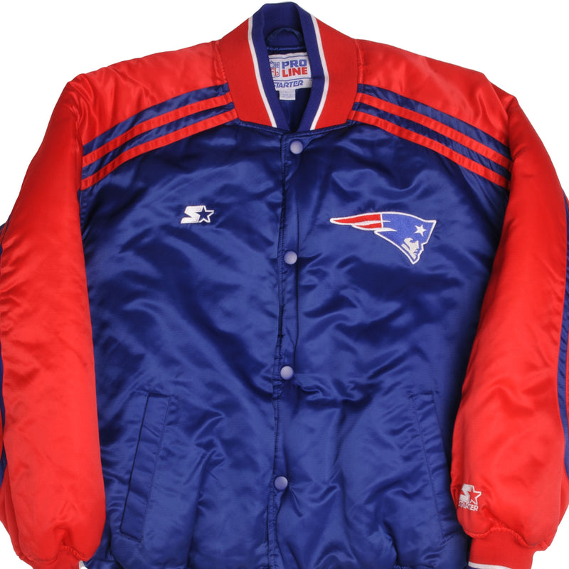Vintage NFL New England Patriots Starter Proline Jacket Size Large 1990s