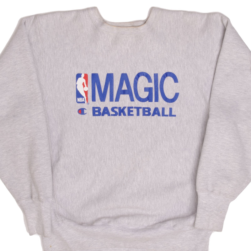 Vintage NBA Orlando Magic Reverse Weave Champion Sweatshirt 1990S Size Large Made In USA