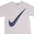 Vintage Nike Big Swoosh Logo Swoosh By Nike Tee Shirt 1990s Size L Made In USA 
