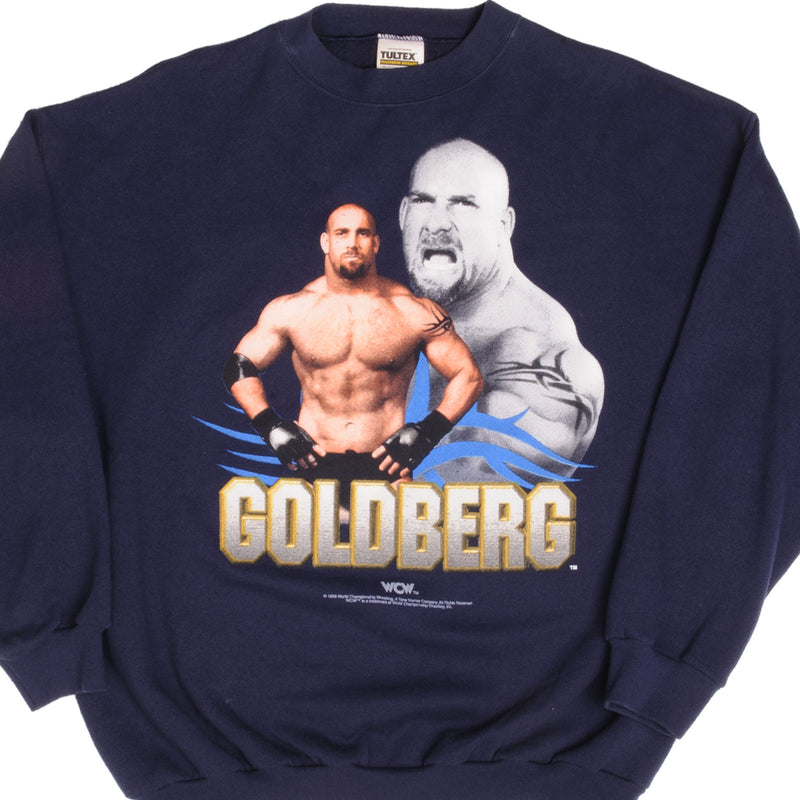 Vintage Wcw Goldberg 1998 Sweatshirt Size XL