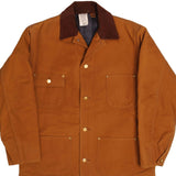 Vintage Carhartt Detroit Style Chore Lined Worker Jacket 1990S Size 42 Made In USA