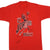 Vintage Michael Jordan Chicago Bulls MVP 1988 Tee Shirt Size Medium Made In USA With Single Stitch Sleeves