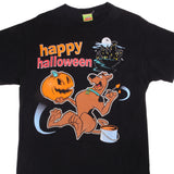 Vintage Happy Halloween Scooby-Doo  Tee Shirt 2001 Size Large