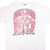 Vintage White NBA Chicago Bulls 1998 Eastern Conference Champs Tee Shirt Size XLarge. Made In USA