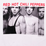Vintage Red Hot Chili Peppers Tour Tee Shirt 1990 Size XL With Single Stitch Sleeves