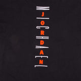 Vintage Black Nike Air Jordan Tee Shirt 1987-1994 Size Xlarge Made In UK.
