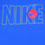 Vintage Blue Nike Tee Shirt 1987-1994 Size M Made In USA With Single Stitch Sleeves.