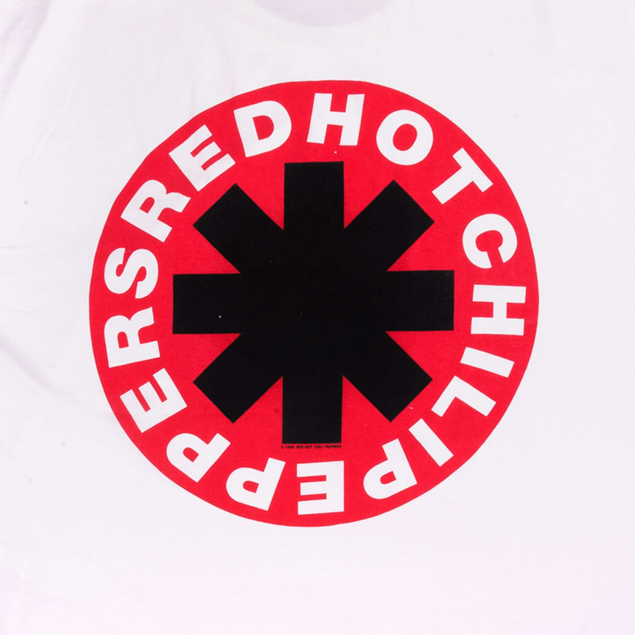Vintage Red Hot Chili Peppers Tour Tee Shirt 1990 Size XL With Single Stitch Sleeves