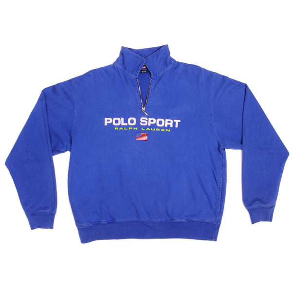 Vintage Polo Sport Ralph Lauren Sweatshirt 90'S Size Medium.