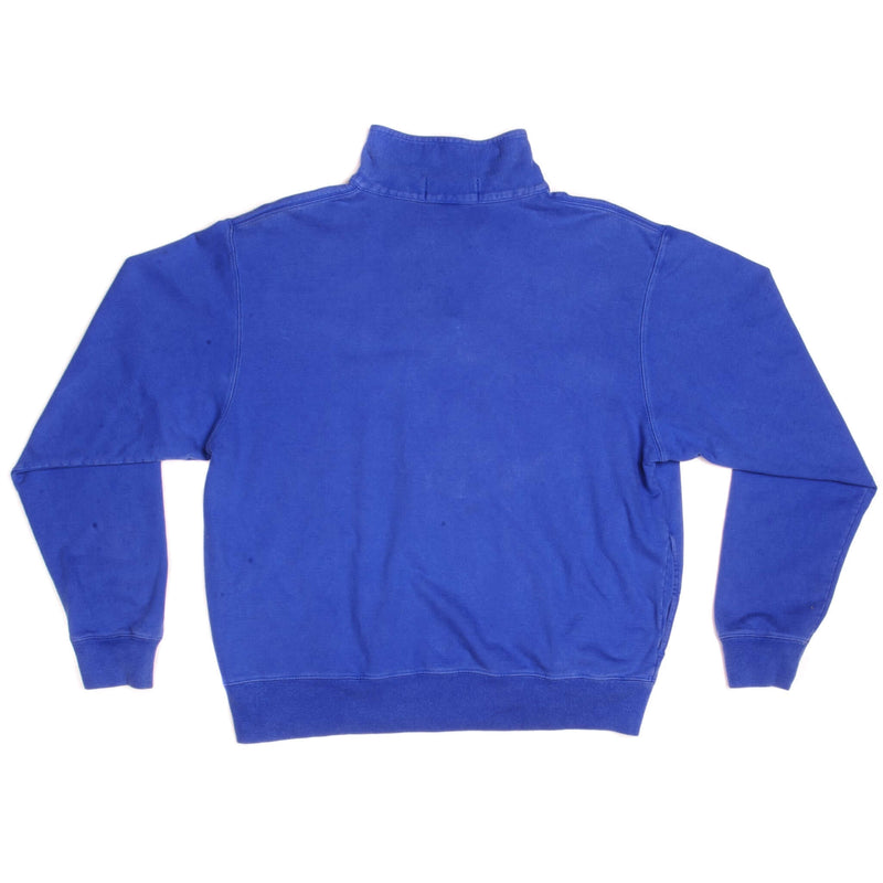 Vintage Polo Sport Ralph Lauren Quarter Zip Sweatshirt 90'S Size Medium.