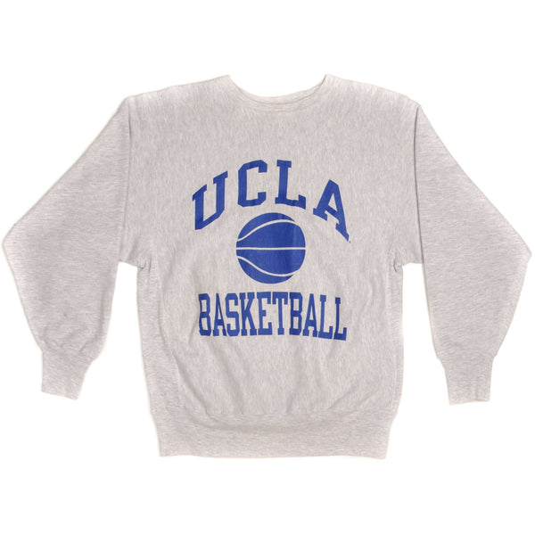 Vintage Champion Reverse Weave UCLA Basketball Sweatshirt 1990-Mid 1990’s Size XLarge Made In USA.