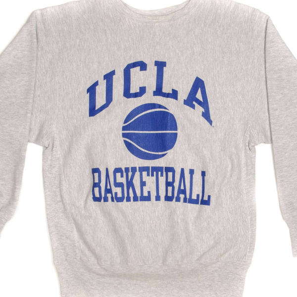 Vintage Champion Reverse Weave UCLA Basketball Sweatshirt 1990-Mid 1990’s Size XLarge Made In USA.