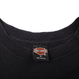 Vintage Harley Davidson Eagle Santa Cruz California Details Tee Shirt 1996 Size XL With Single Stitch Made In USA