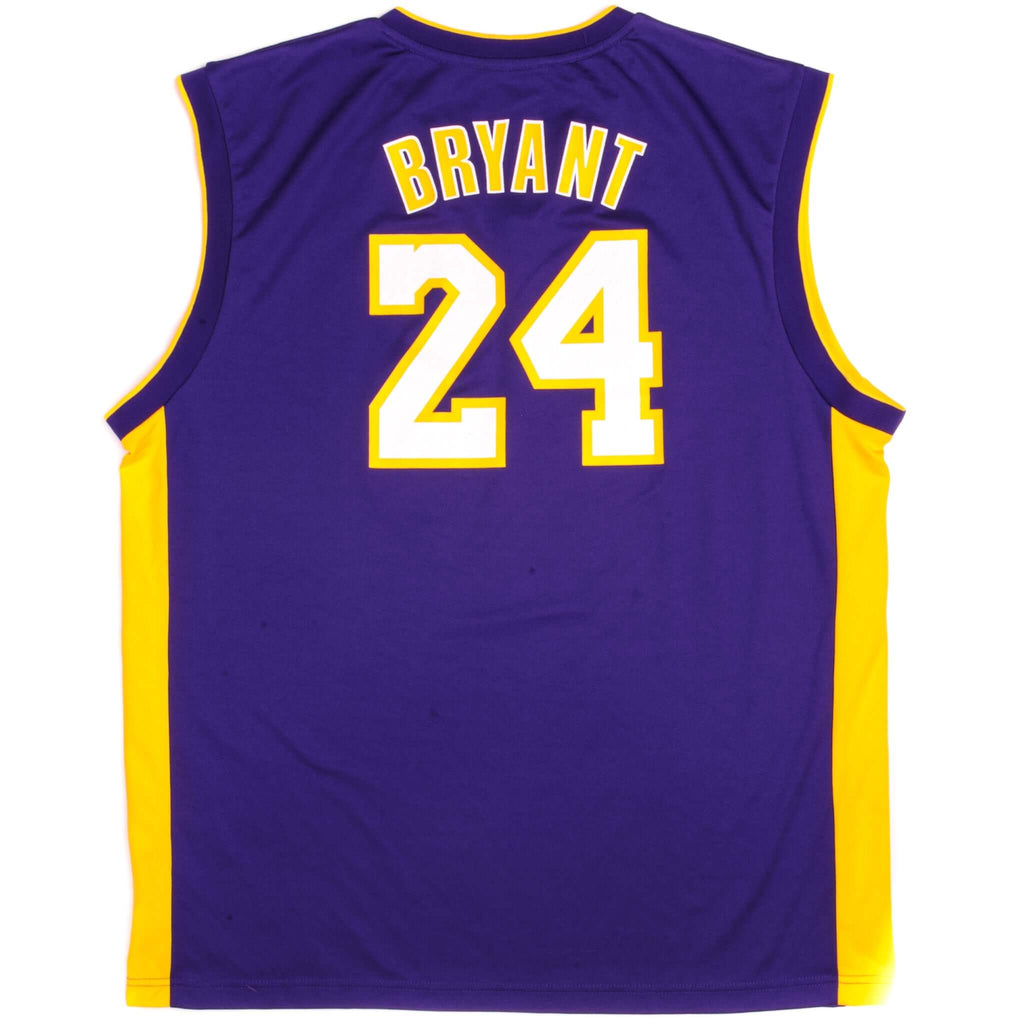Vintage Adidas NBA Lakers 24 Jersey 2000s Size XLarge.
