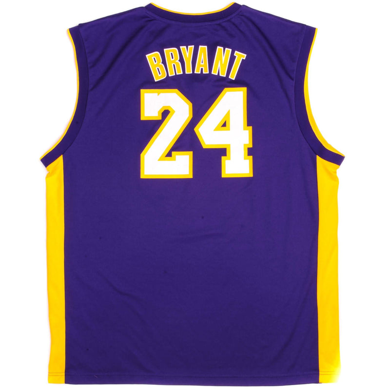 Vintage Adidas NBA Lakers 24 Jersey 2000s Size XLarge.