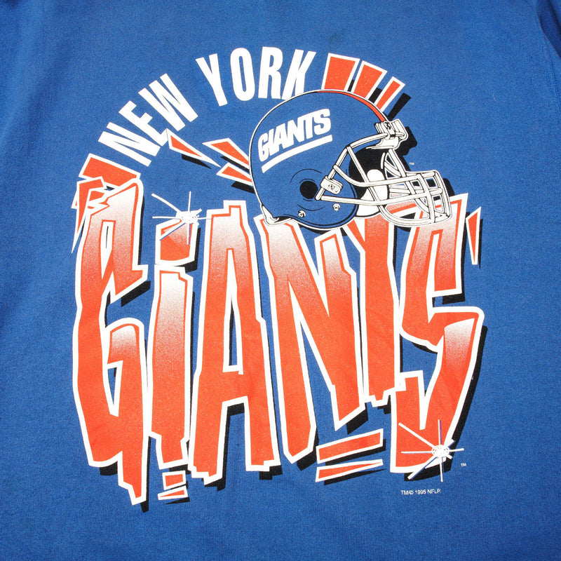 VINTAGE NFL NEW YORK GIANTS SWEATSHIRT 1995 SIZE LARGE MADE IN USA
