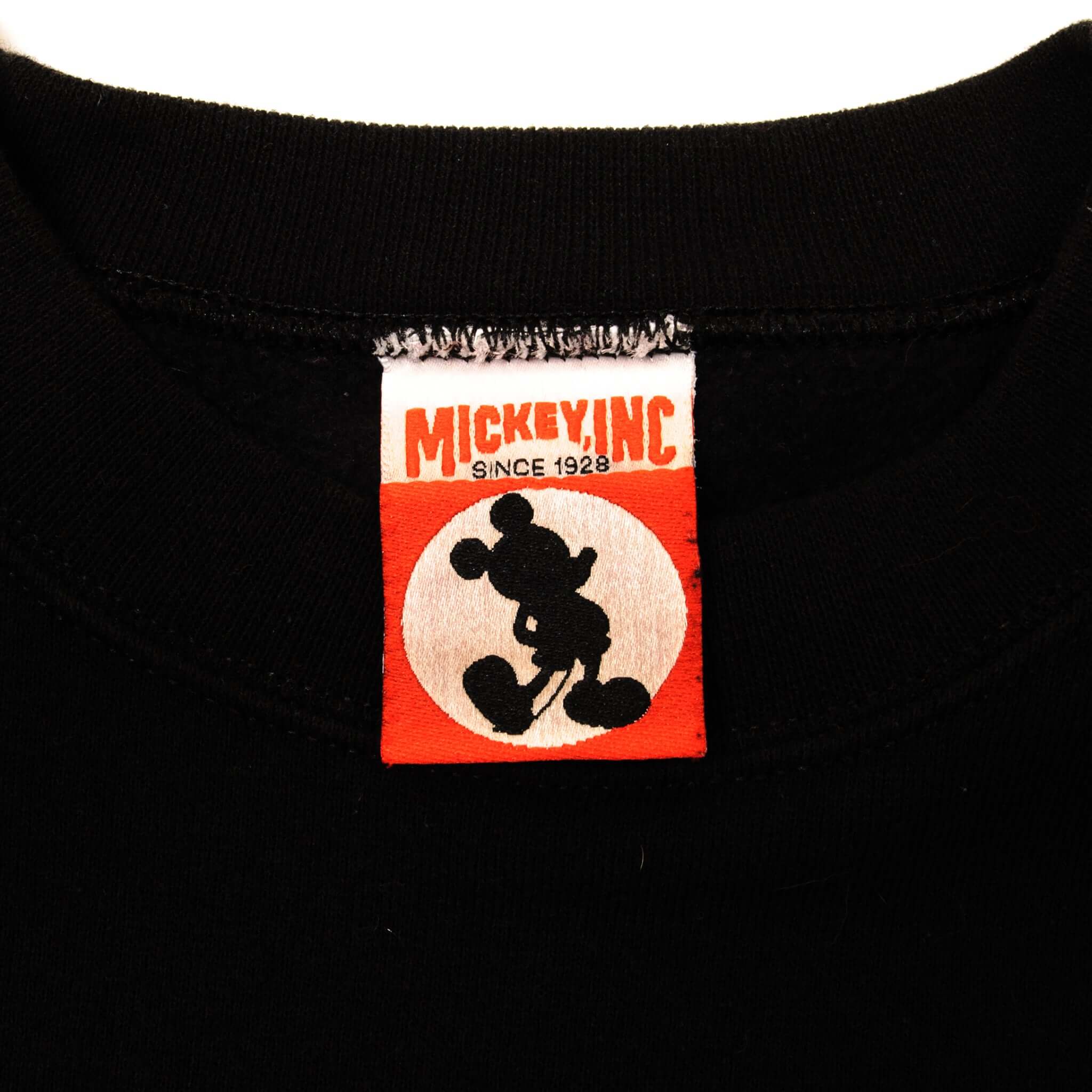 Vintage Label Tag Mickey Inc 
