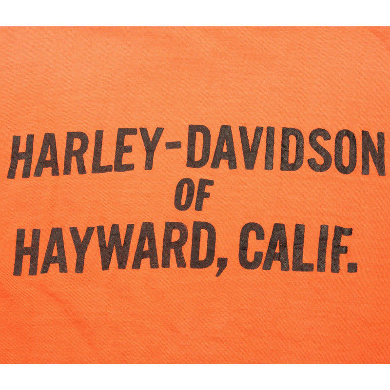 VINTAGE HARLEY DAVIDSON 75TH ANNIVERSARY TEE SHIRT 1978 SIZE MEDIUM MADE IN USA