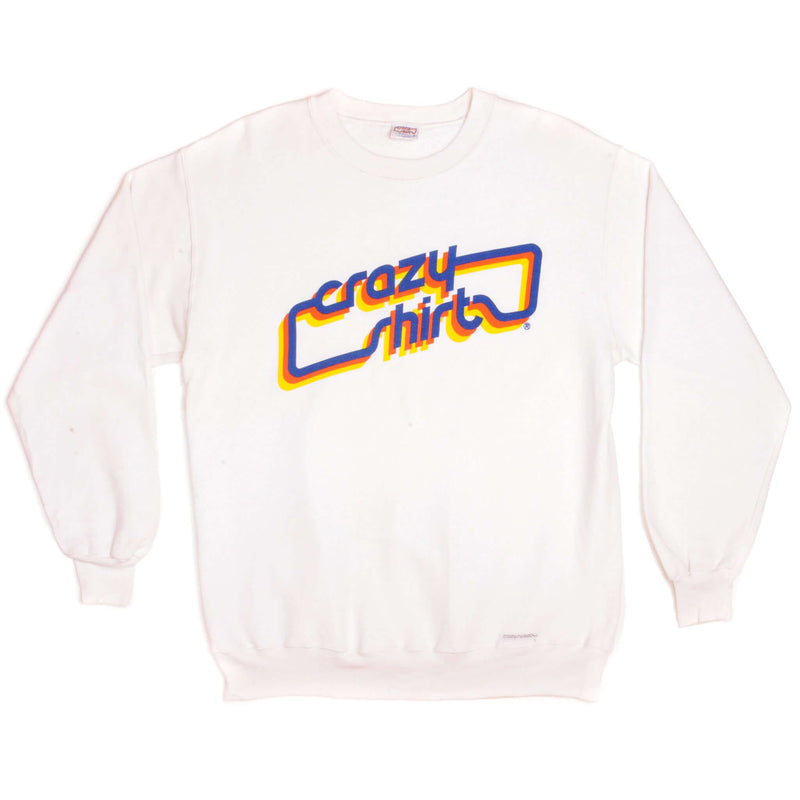 Vintage Crazy Shirt Sweatshirt Hawaii 80s 1980s Size Large Made In USA.