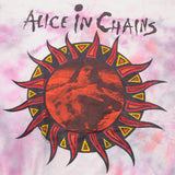 VINTAGE TIE-DYE ALICE IN CHAINS LOLLAPALOOZA TEE SHIRT 1994 SIZE LARGE
