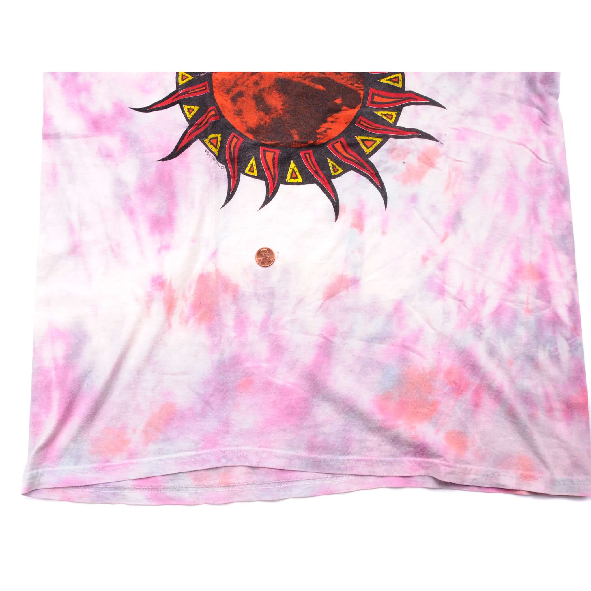 VINTAGE TIE-DYE ALICE IN CHAINS LOLLAPALOOZA TEE SHIRT 1994 SIZE LARGE