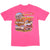 Pink Vintage Harley Davidson T-Shirt 1992 Size Medium Made In USA.