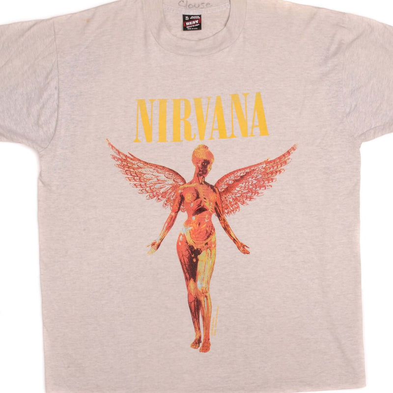 udstilling lancering Intim VINTAGE NIRVANA "IN UTERO" TEE SHIRT 1994 SIZE XL MADE IN USA – Vintage  rare usa