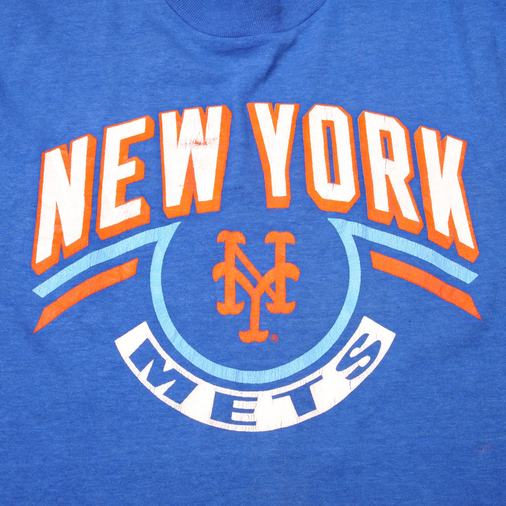 Vintage Starter New York Mets 25th Anniversary T Shirt (Size L) — Roots
