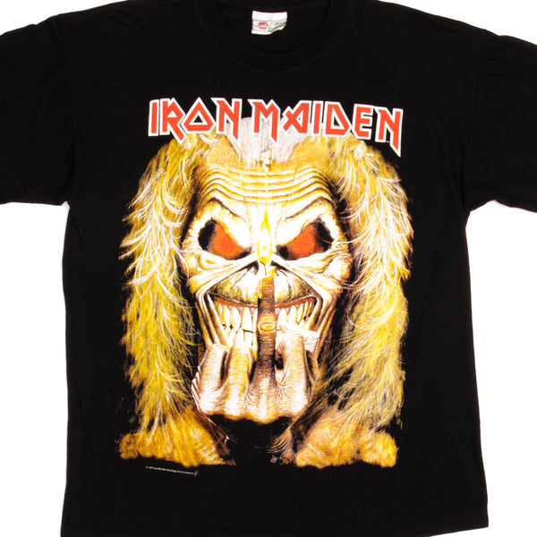 Vintage Iron Maiden Live After Death Tee Shirt 1997 Size Medium Made In USA.