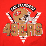 VINTAGE NFL SAN FRANCISCO 49ERS TEE SHIRT SIZE LARGE MADE IN USA