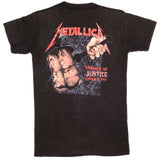 Vintage Metallica "And Justice For All" Tee Shirt 1988 Size Small Made In USA with single stitch sleeves.