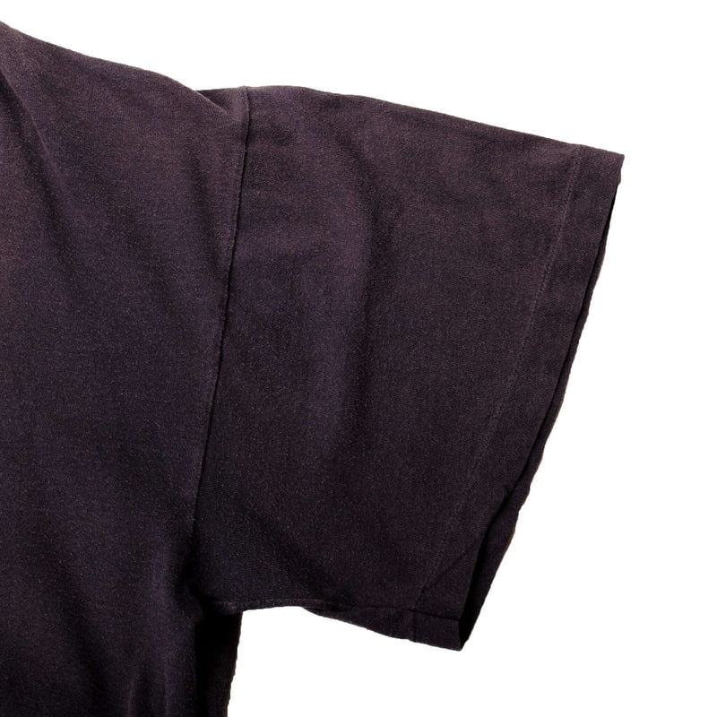 Vintage Black Nike Air Jordan Tee Shirt 1987-1994 Size Xlarge Made In USA. With Single Stitch Sleeves