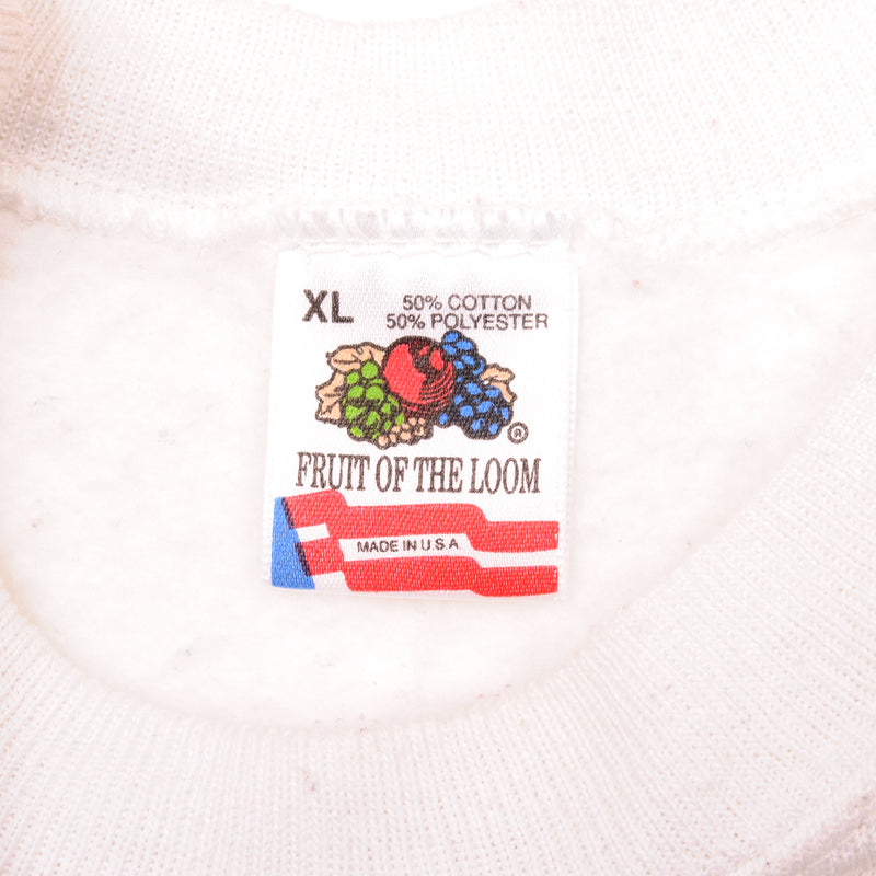 Vintage Label Tag Fruit of the Loom 1991 90s 1990s