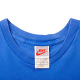  Grey label Vintage Blue Nike Tee Shirt 1987-1994 Size M Made In USA With Single Stitch Sleeves.