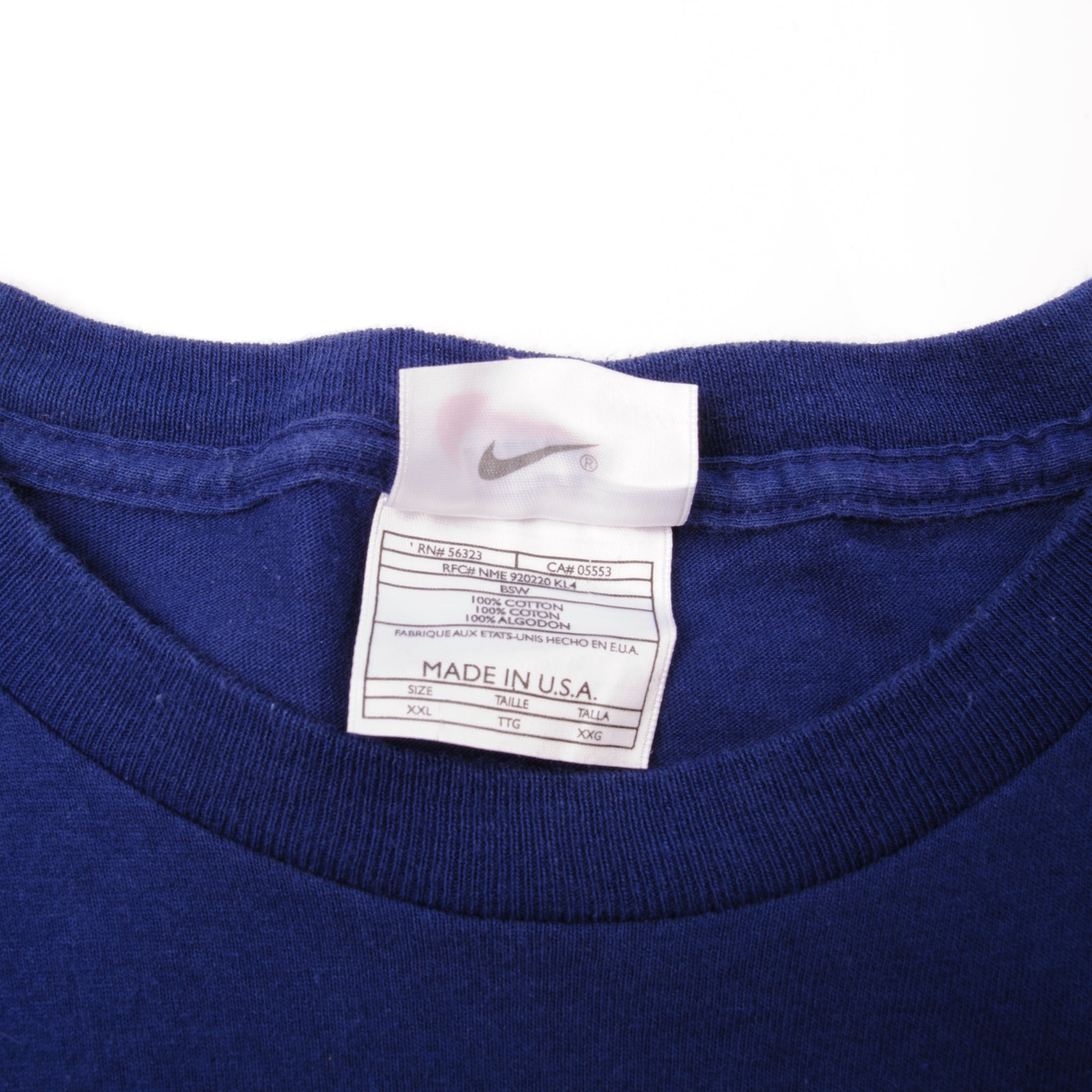 ▷ Vintage Nike Big Swoosh T-Shirt 90s