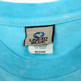 Vintage Label Tag Liquid Blue 2000 2000's