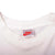 Vintage White Nike Big Logo Tee Shirt 1987-1994 Size L Made In USA With Single Stitch Sleeves. Nike Grey Label.