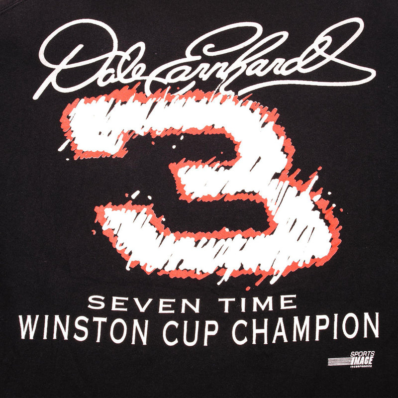 VINTAGE NASCAR DALE EARNHARDT SWEATSHIRT 1990s SIZE LARGE