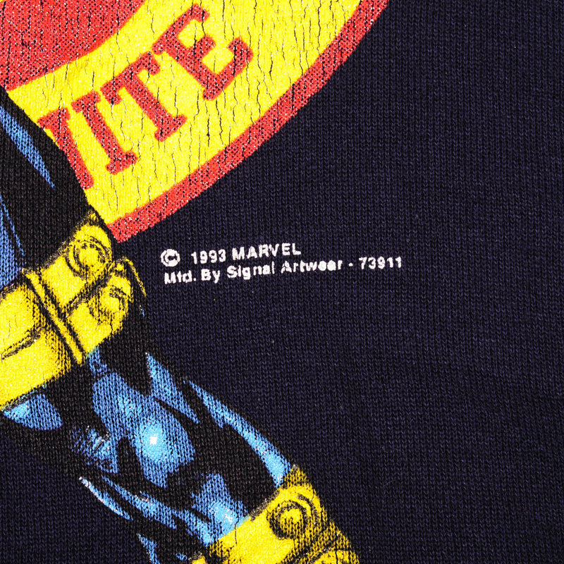 VINTAGE MARVEL CYCLOPS SWEATSHIRT MUTANT UNITE 1993 SIZE XL MADE IN USA