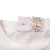 Vintage White Nike Tennis Player Andres Agassi Tee Shirt 1987-1994 Size M 