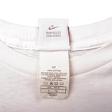 Vintage White Nike Nike town Chicago Tee Shirt 1987-1994 Size L Made In USA With Single Stitch Sleeves. Nike Grey Label.