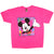 Vintage Disney Mickey Mouse Pink Tee Shirt Size XLarge Deadstock With Original Tag.