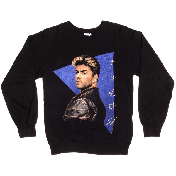 Vintage George Michael Anvil Sweatshirt 1989 Size Small Made In USA.