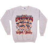 Vintage Major League Baseball New York Yankees World Series Champion Pro Player Sweatshirt 1996 Size Medium Made In USA.